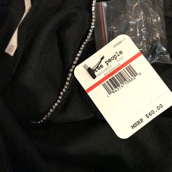 NWT $60 free people Intimately Anthracite Chemise/Mini - Picture 15 of 16